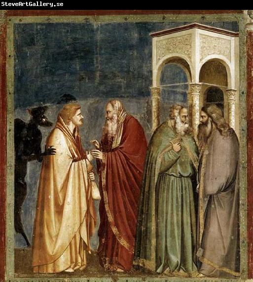 GIOTTO di Bondone Judas-Betrayal